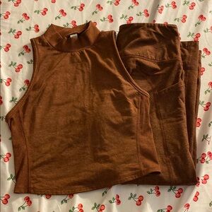 Old Navy work out top & leggings